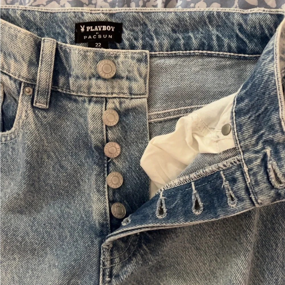 SOLD!! Playboy by Pacsun low rise jeans - Picture 4 of 5